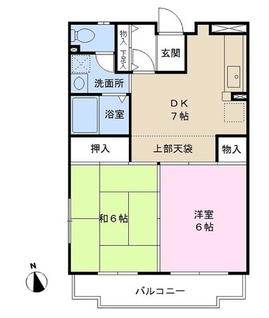 近畿荘（ハーバーキンキ）の物件間取画像